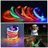 LED Dog Collar Adjustable Glow Safety Light Up - Smokey Finds