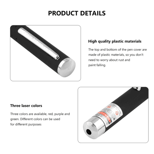 3 Pack Laser Pointer Pen Green Blue Red Beam - Smokey Finds