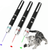 3 Pack Laser Pointer Pen Green Blue Red Beam - Smokey Finds