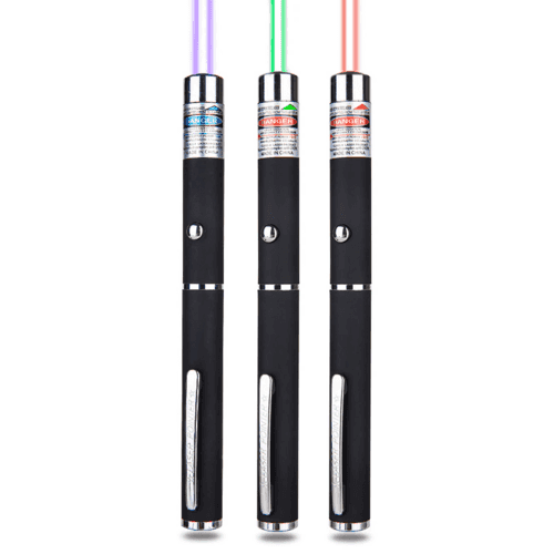 3 Pack Laser Pointer Pen Green Blue Red Beam - Smokey Finds