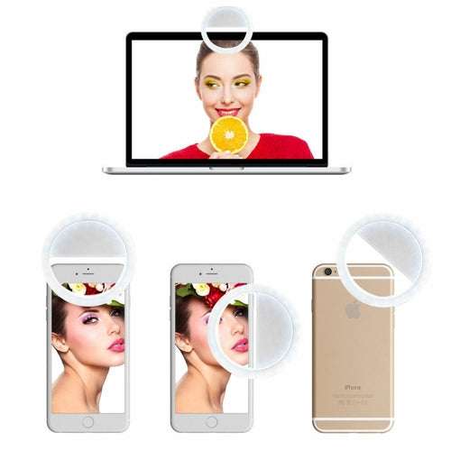 Portable Selfie Ring Light Clip for Phone - Smokey Finds