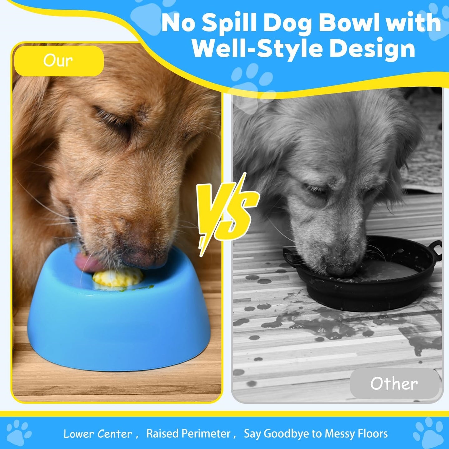 Pet Slow Feeder Non-Slip Spherical Dog Licking Bowl Anti-Choking - Smokey Finds
