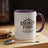 Smokey Finds Mountain Logo Accent Coffee Mug
