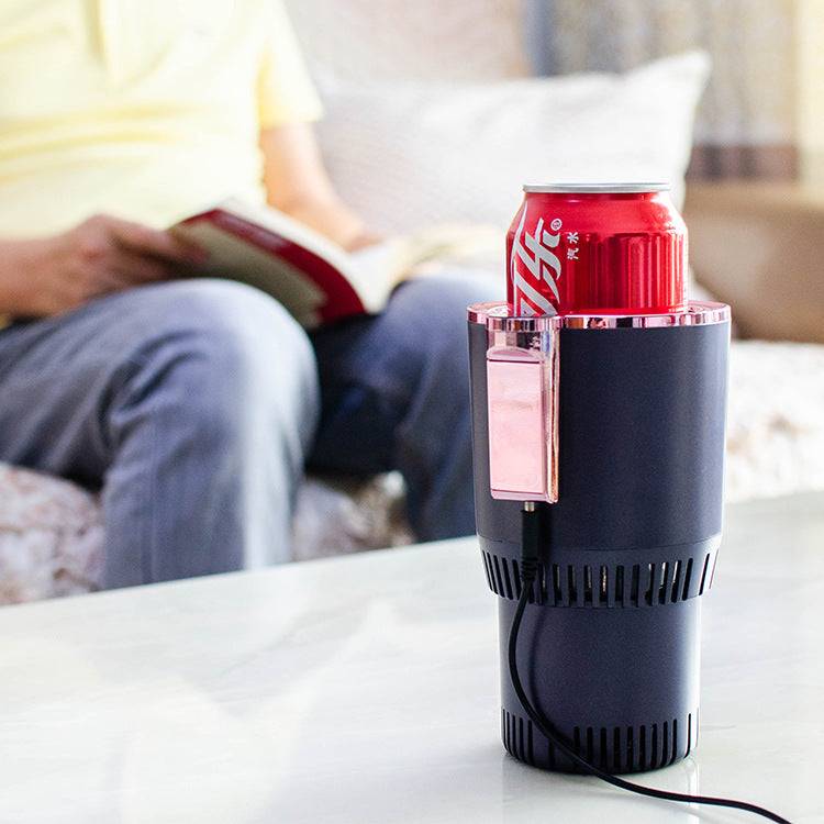 2-in-1 Smart Car Cup Holder | Heating & Cooling with Temperature Display - Smokey Finds