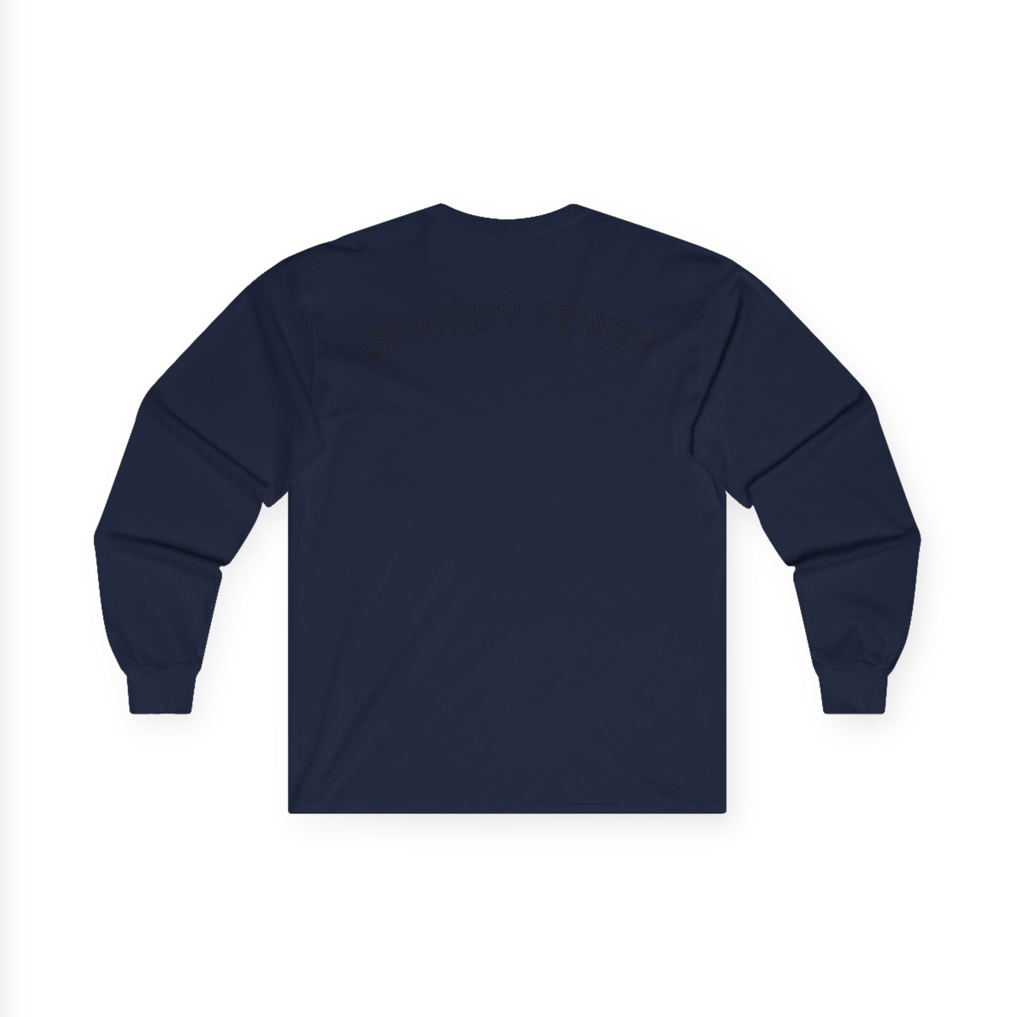 Smokey Finds Wolf Long Sleeve Tee | Chest Patch & Back Print