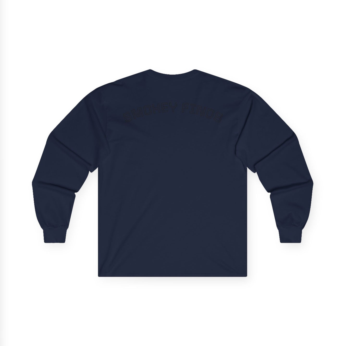 Smokey Finds Wolf Long Sleeve Tee | Chest Patch & Back Print