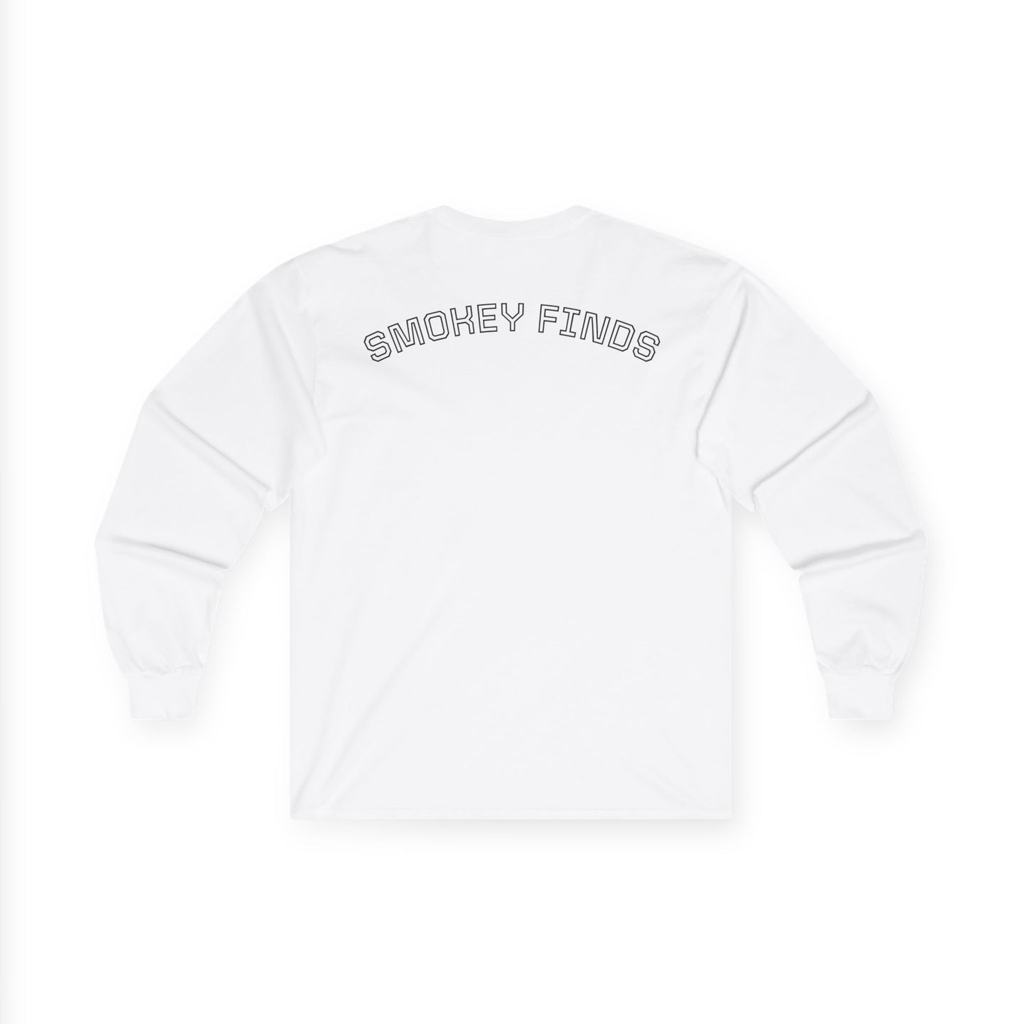 Smokey Finds Wolf Long Sleeve Tee | Chest Patch & Back Print