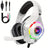 GS410 Gaming Headset with Noise-Canceling Mic & LED Lights | PC, PS4, PS5, Xbox