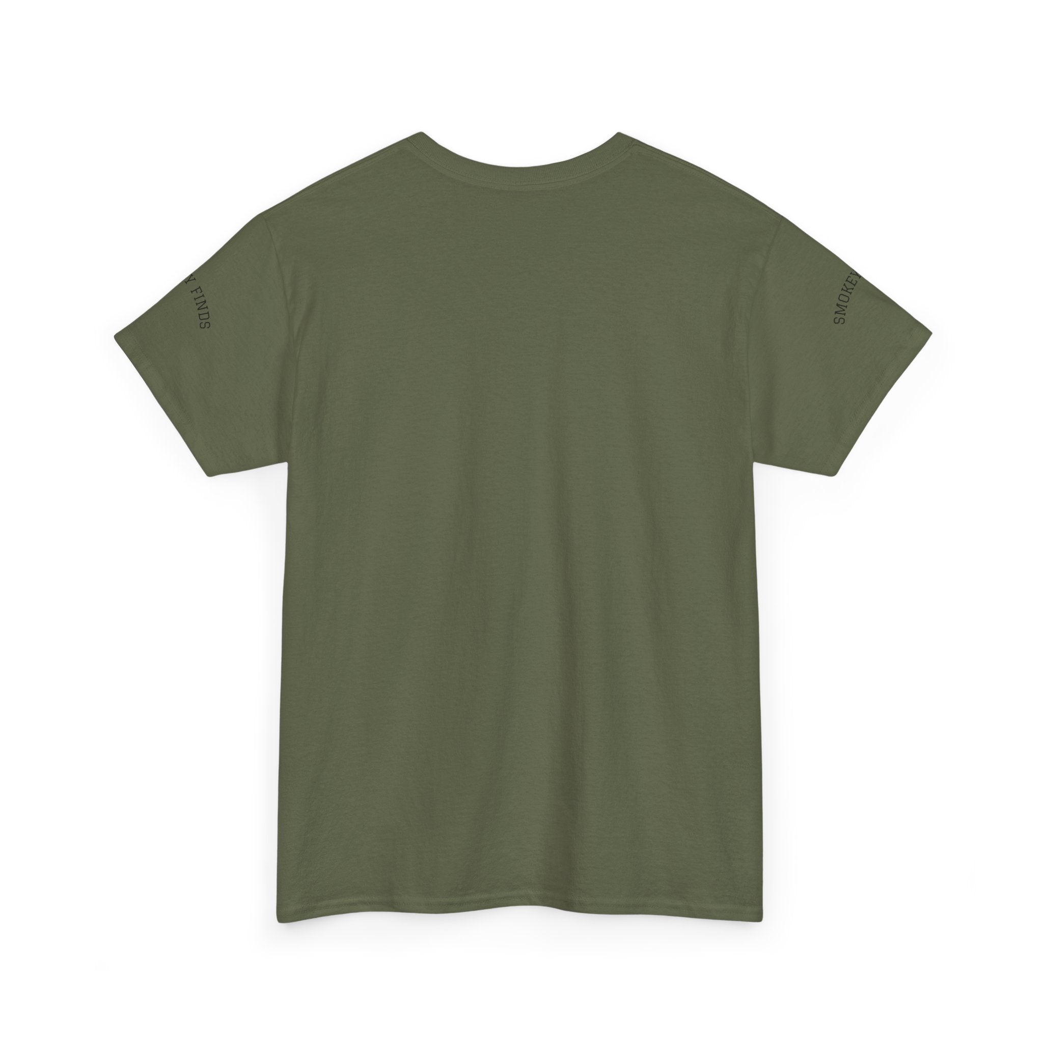 Smokey Finds Forest Family Wolf Crest Tee | Crew Neck Graphic T-Shirt