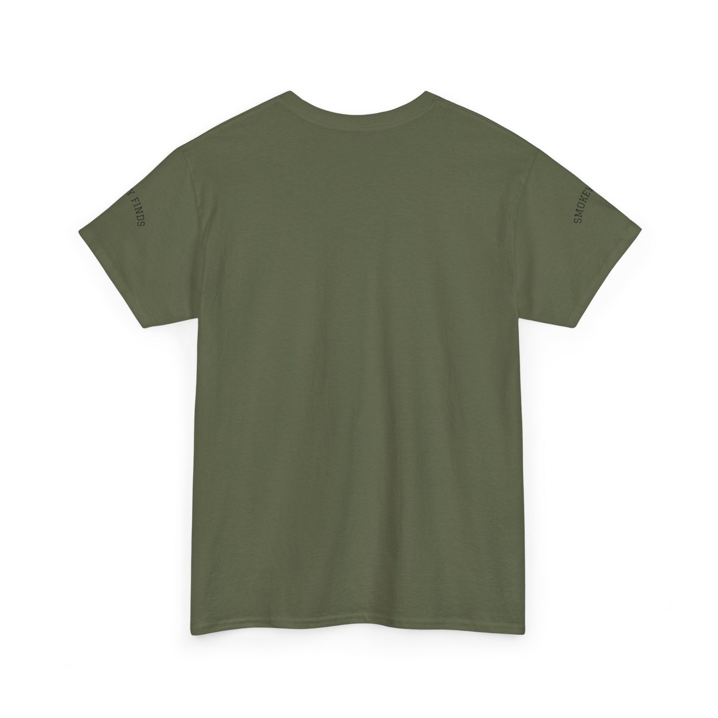 Smokey Finds Forest Family Wolf Crest Tee | Crew Neck Graphic T-Shirt
