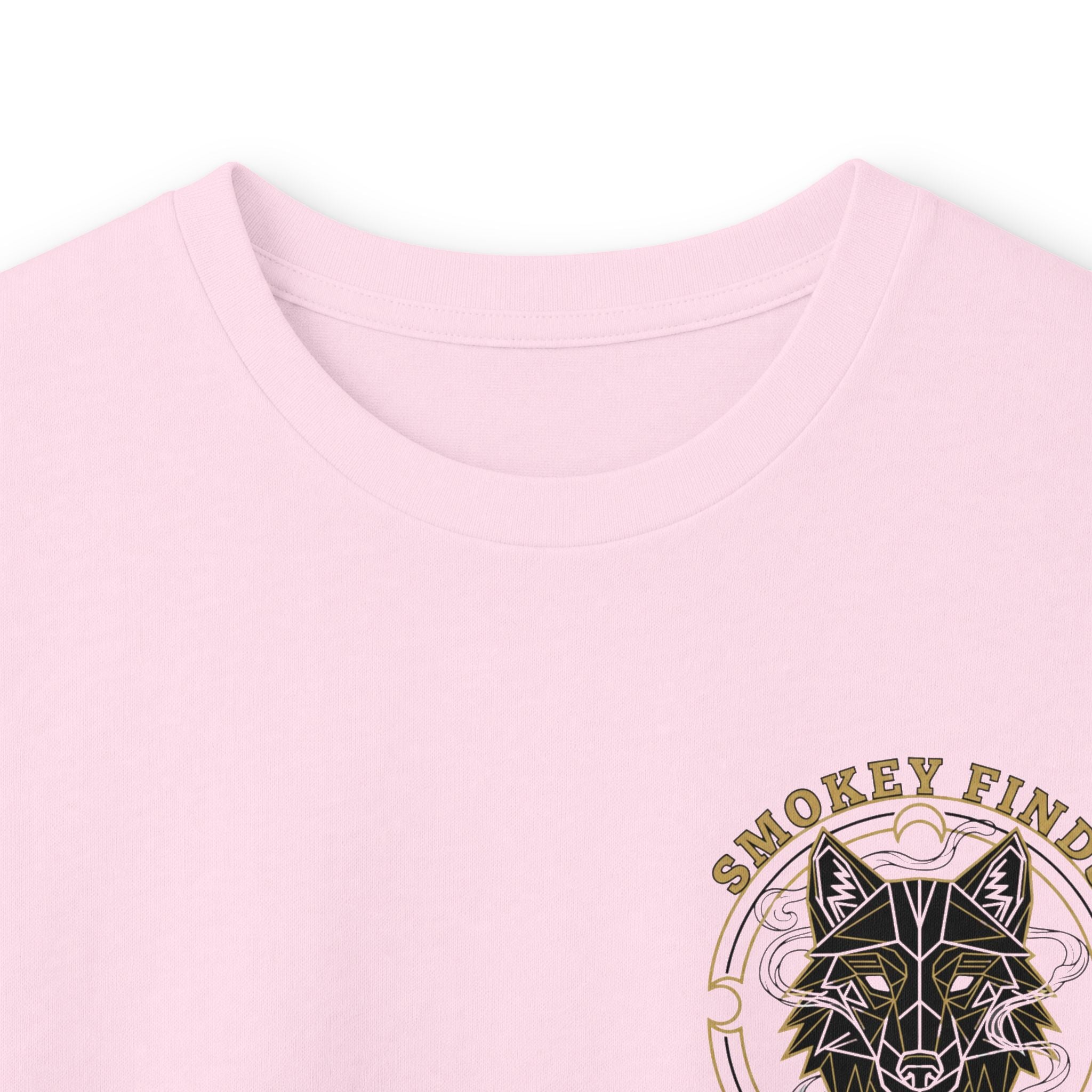 Smokey Finds Wolf Long Sleeve Tee | Chest Patch & Back Print