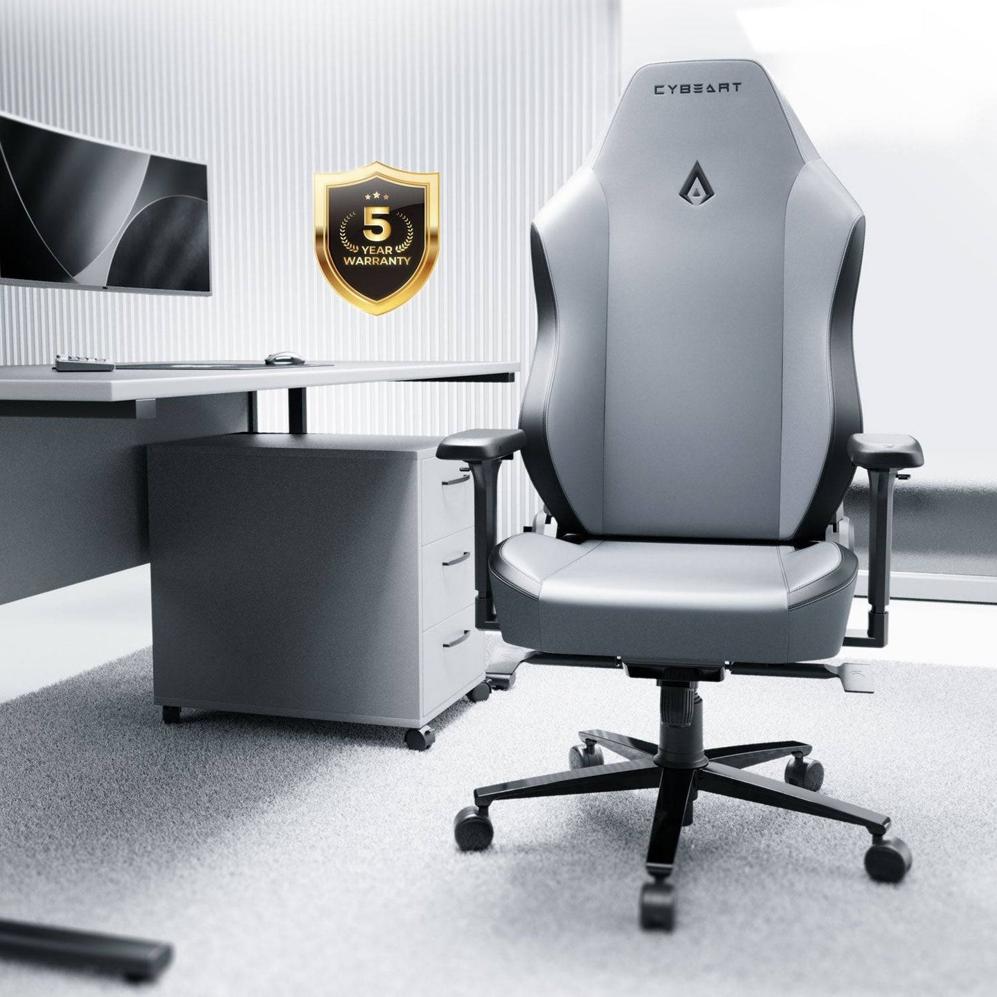 Apex Series X11 Gray Gaming Chair Pro X1 - Smokey Finds