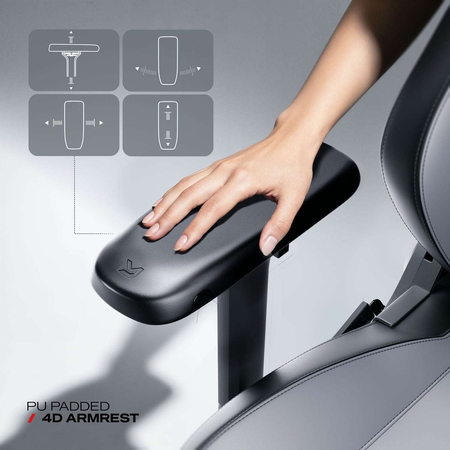 Apex Series X11 Gray Gaming Chair Pro X1 - Smokey Finds