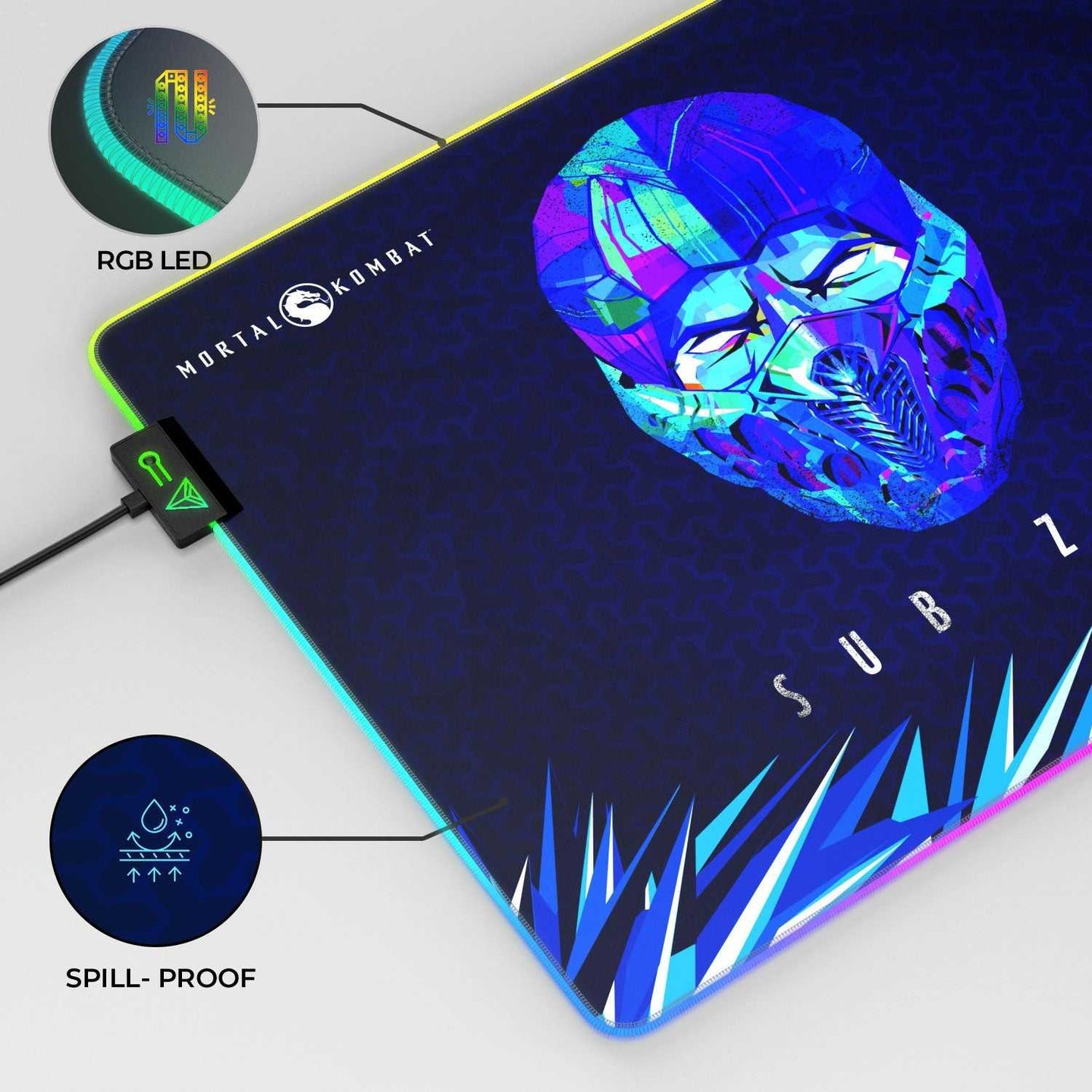 Sub Zero Gaming Mouse Pad XL Pro Anti Slip - Smokey Finds