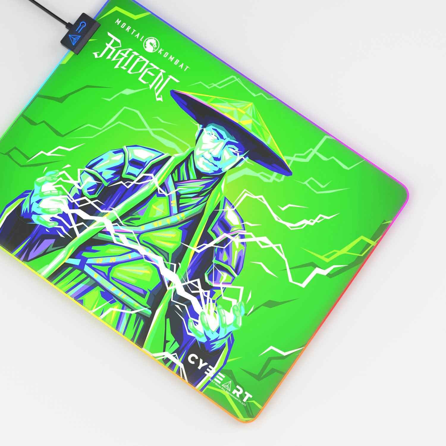 Raiden Gaming Mouse Pad XL Speed Control Pro - Smokey Finds