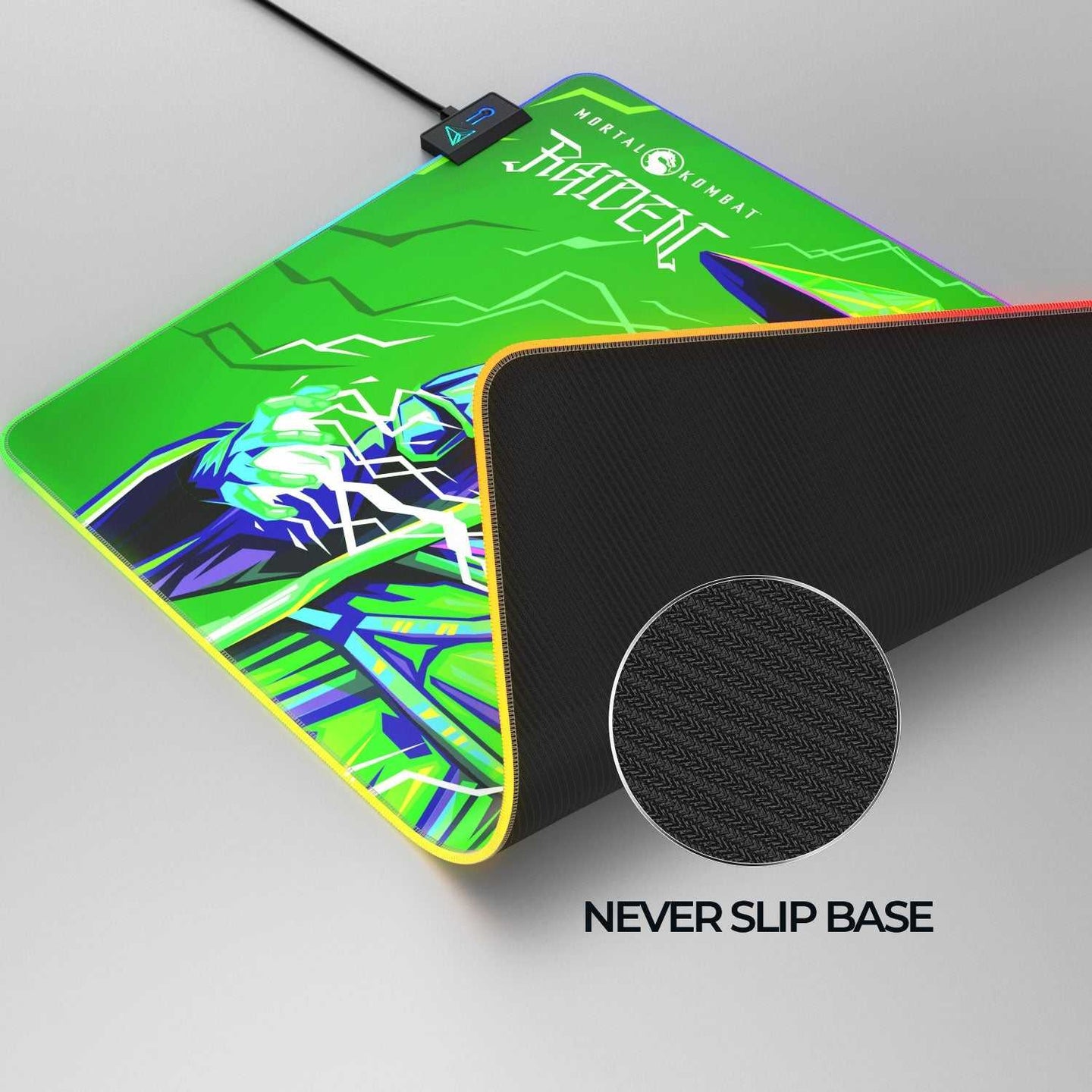 Raiden Gaming Mouse Pad XL Speed Control Pro - Smokey Finds