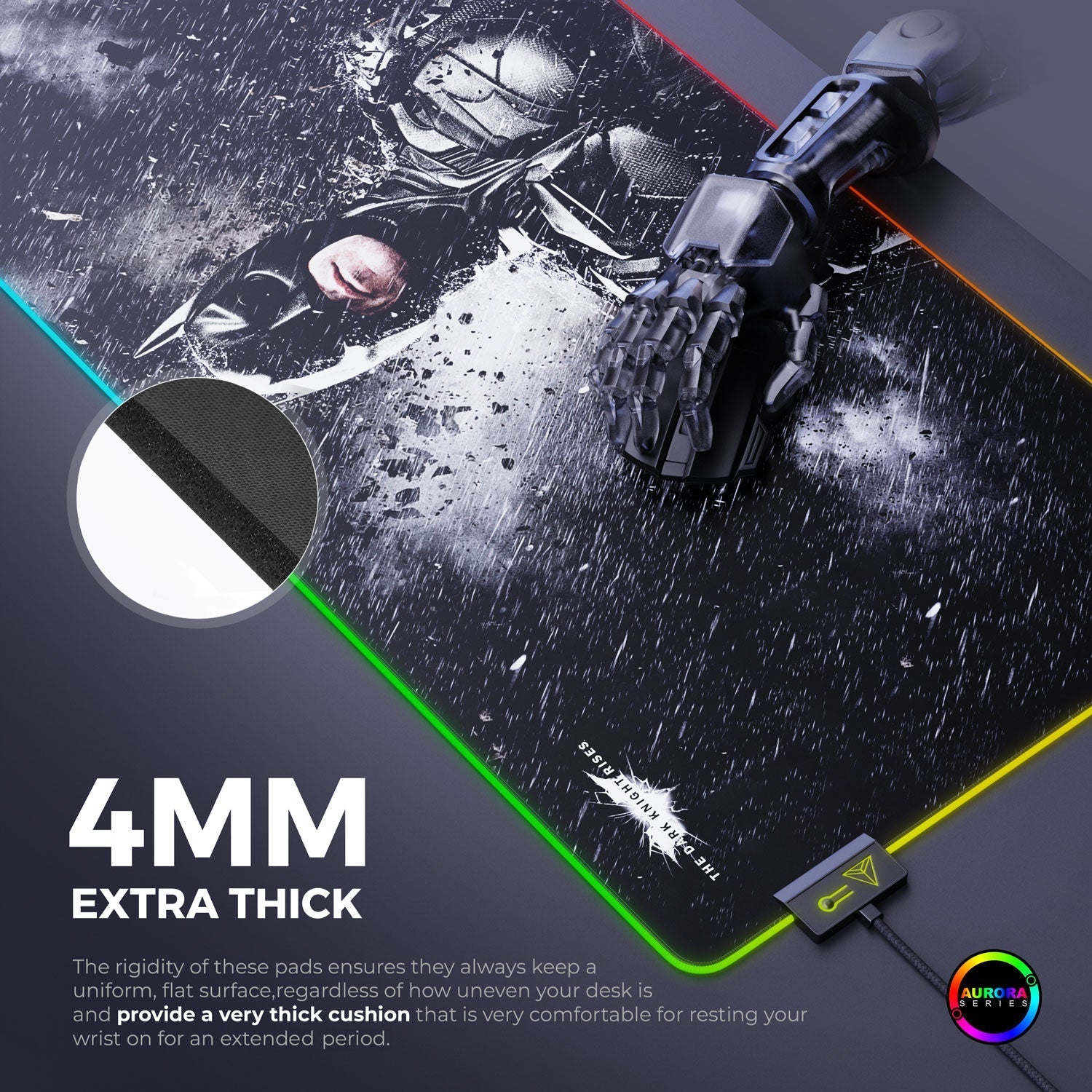 The Dark Knight Rises Gaming Mouse Pad