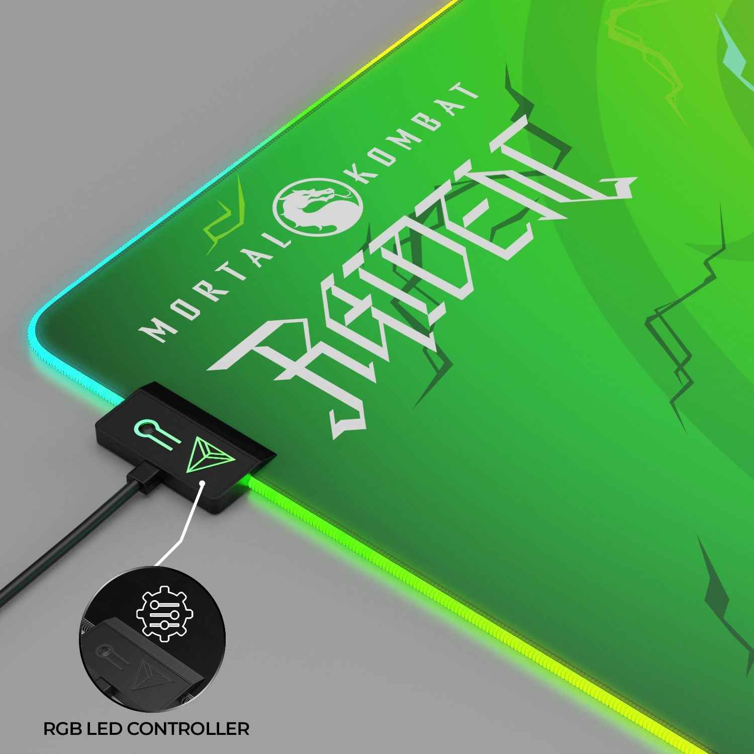 Raiden Gaming Mouse Pad XL Speed Control Pro - Smokey Finds