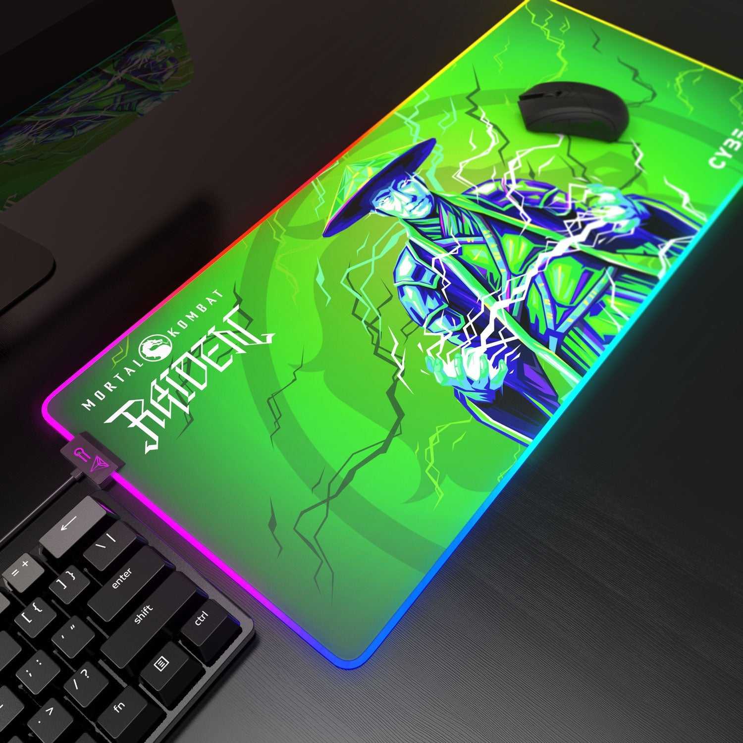 Raiden Gaming Mouse Pad XL Speed Control Pro - Smokey Finds