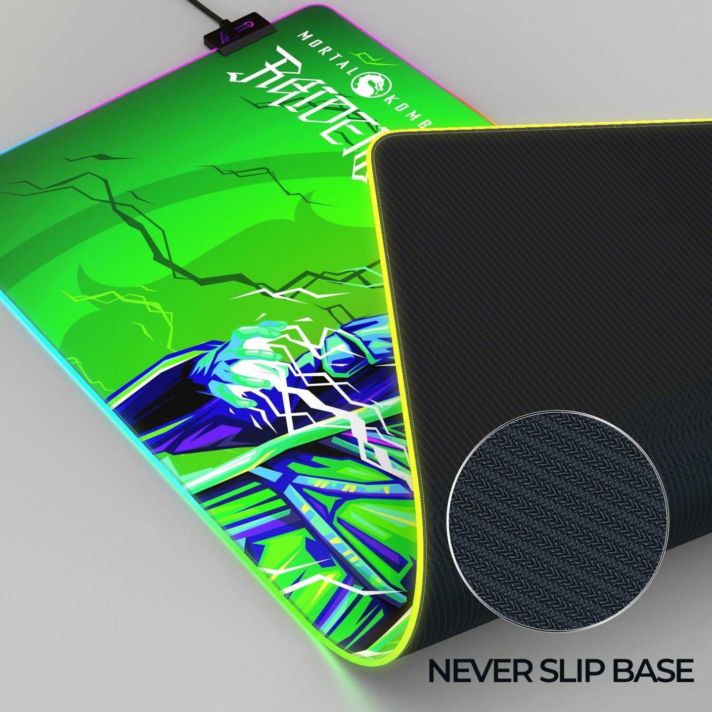 Raiden Gaming Mouse Pad XL Speed Control Pro - Smokey Finds