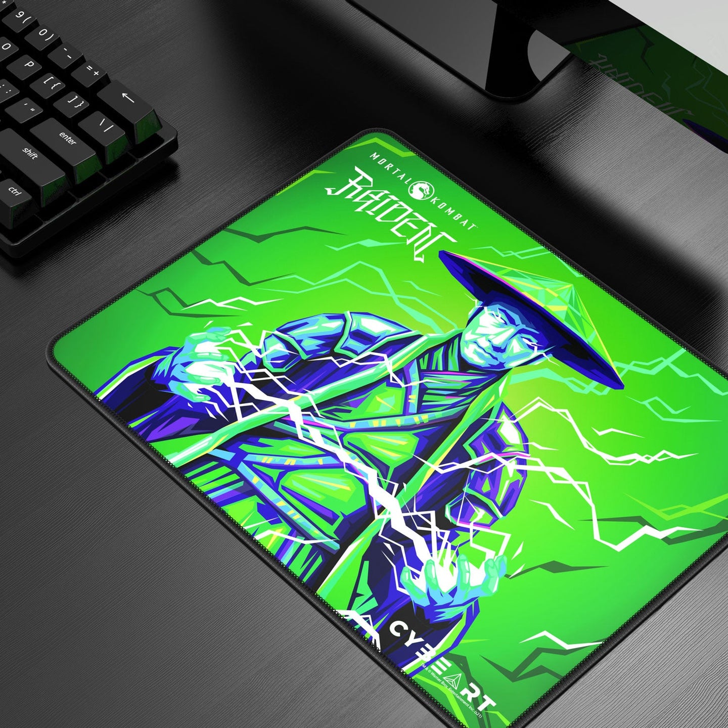 Raiden Gaming Mouse Pad XL Speed Control Pro - Smokey Finds