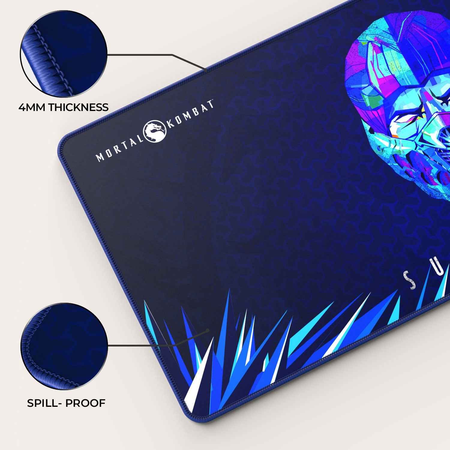 Sub Zero Gaming Mouse Pad XL Pro Anti Slip - Smokey Finds