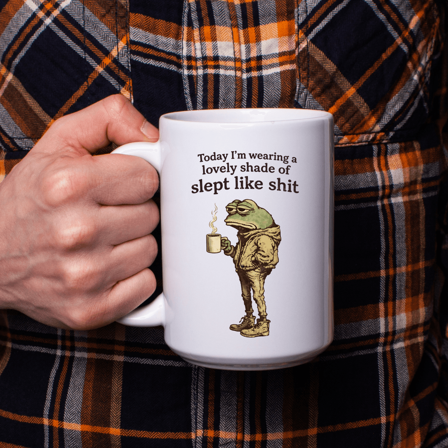 Today I am Wearing.... 15oz Coffee Mug with Funny Eye-Catching Design - Smokey Finds