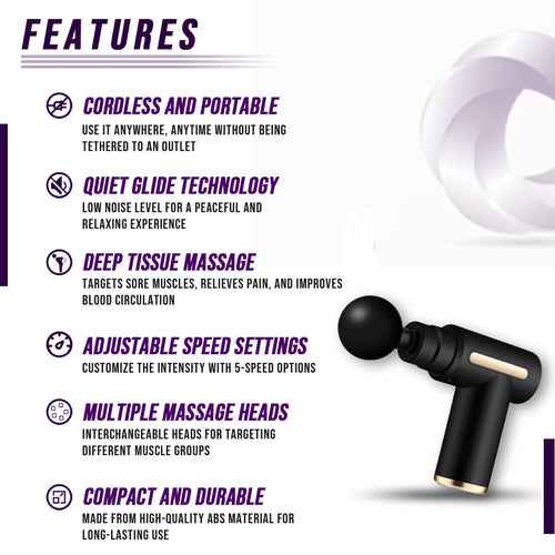 Muscle Massage Gun Deep Tissue Recovery Pro - Smokey Finds