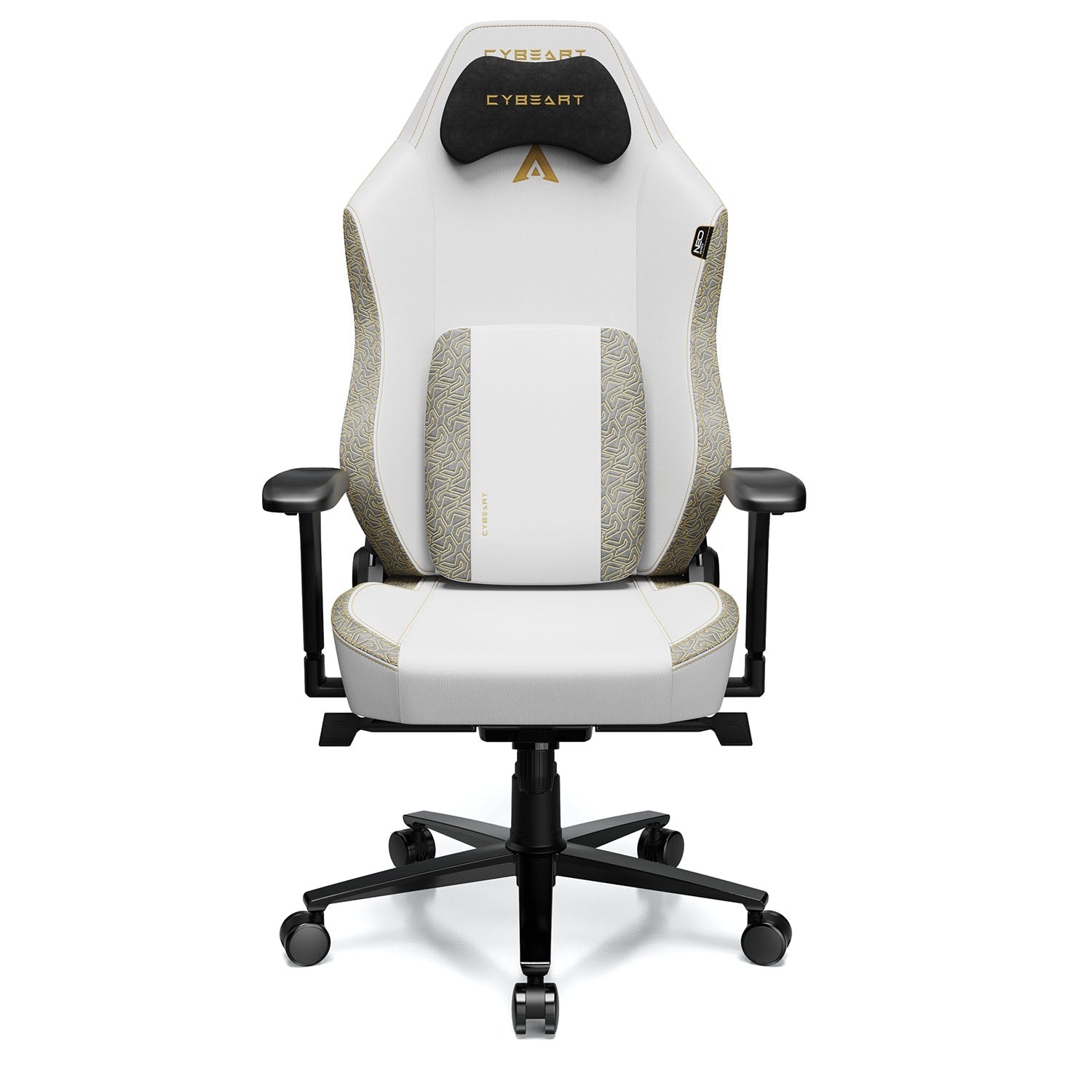 NEO Series Lunar Edition gaming chair white side profile