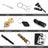 "Emergency survival gear kit – tools detail view"
