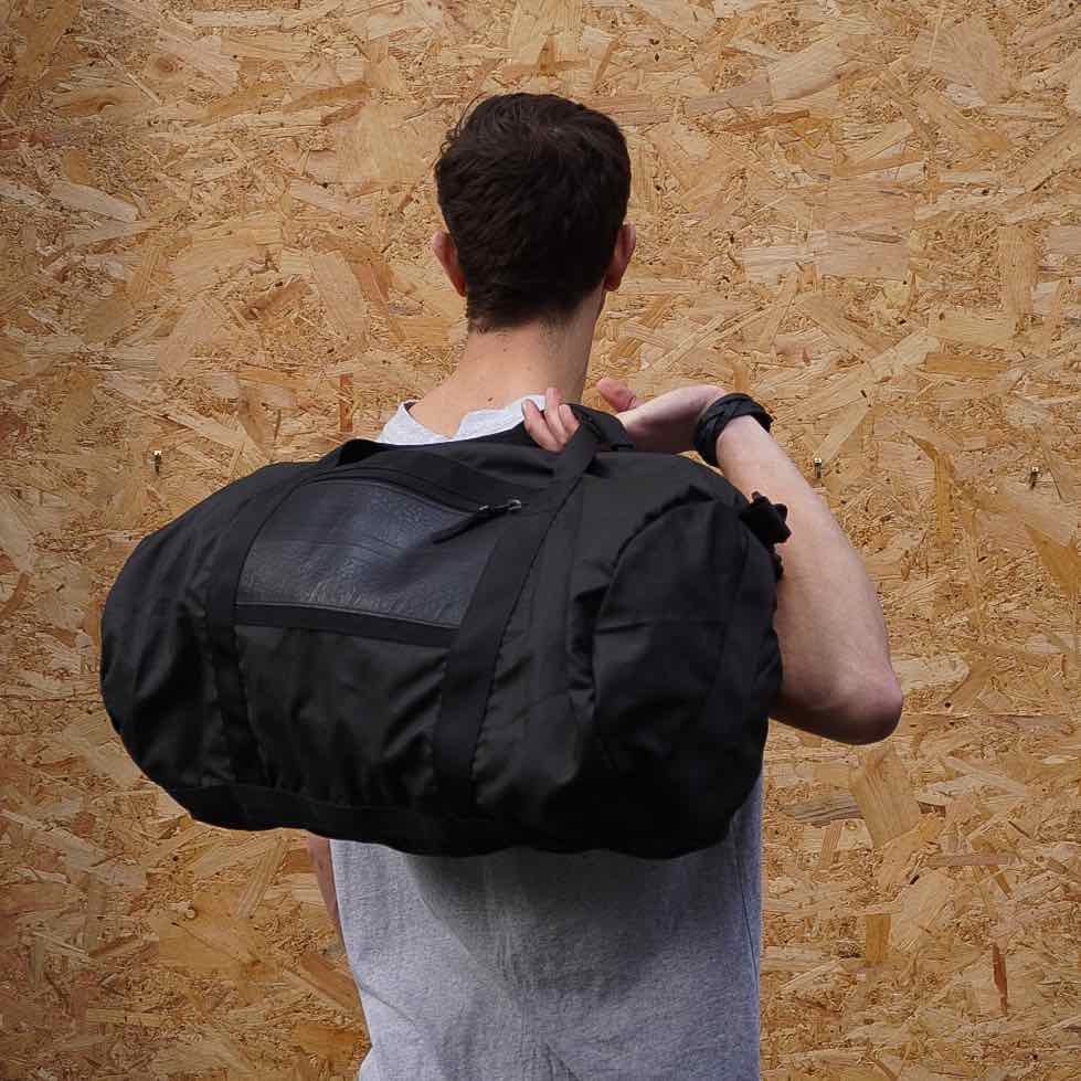 Ranger Water Resistant Duffle Vegan Gym Bag - Smokey Finds