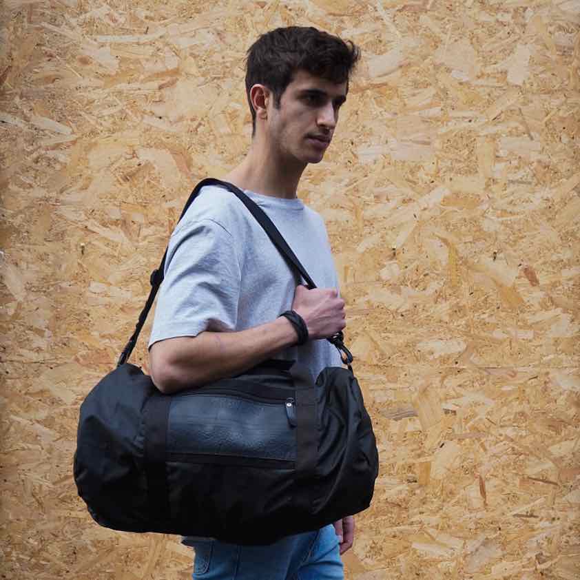 Ranger Water Resistant Duffle Vegan Gym Bag - Smokey Finds