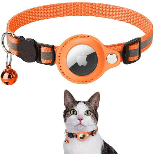 Reflective Airtag Case Collar for Cats and Dogs - Smokey Finds