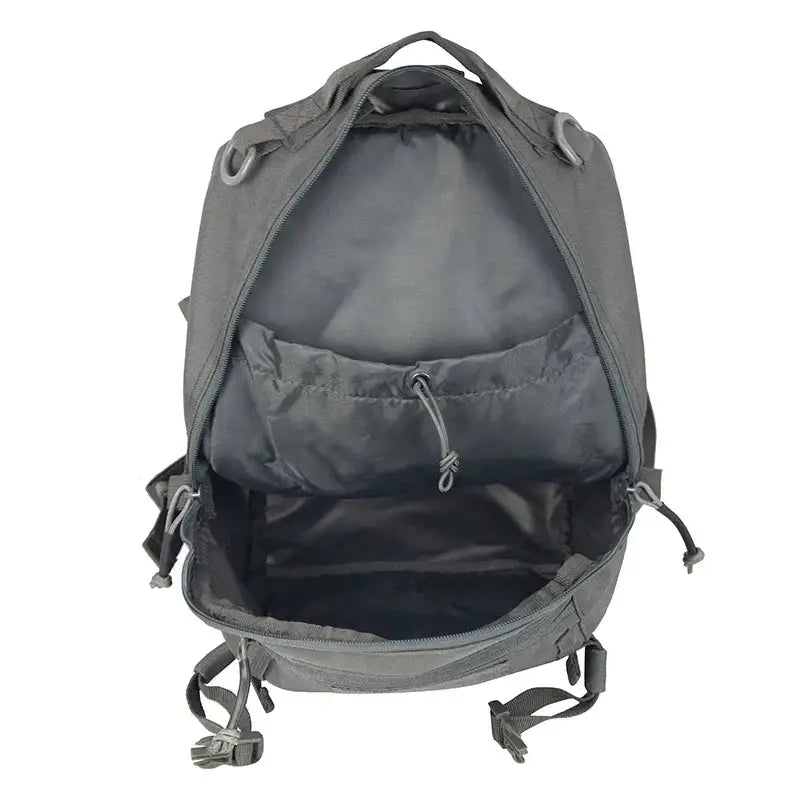 Tactical Molle Backpack Waterproof Grey - Smokey Finds
