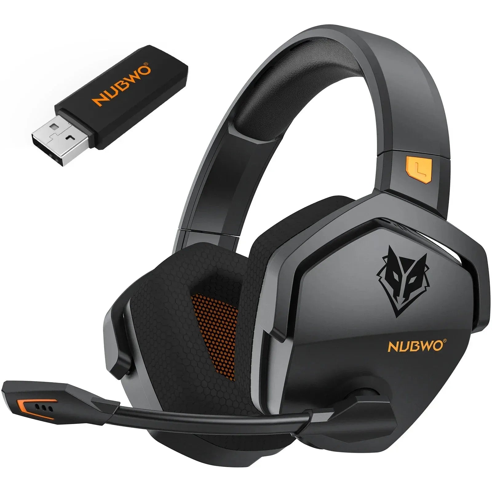 Dual Wireless Gaming Headset | 2.4GHz + Bluetooth, 48Hr Battery | PS5, PC, Switch