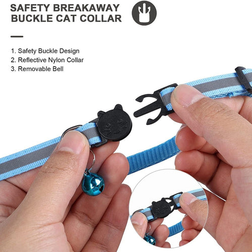 Reflective Airtag Case Collar for Cats and Dogs - Smokey Finds