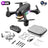 "S88 UAV drone with LED lighting and protection rings"