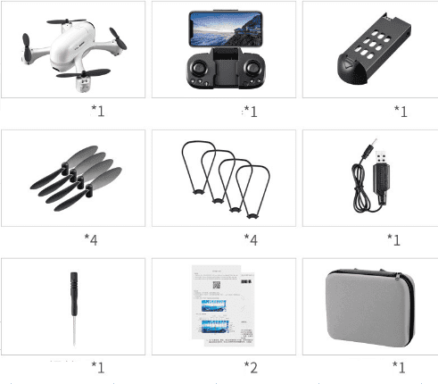 S88 Mini UAV compact foldable drone with remote control"