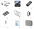 S88 Mini UAV compact foldable drone with remote control"