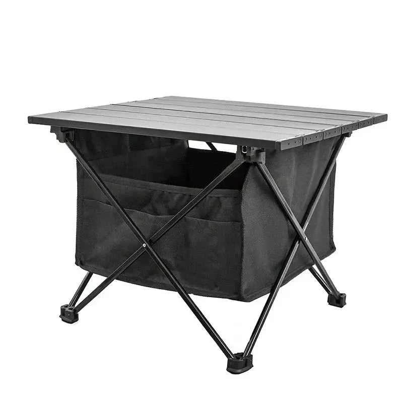 Folding Small Table Simple - Smokey Finds