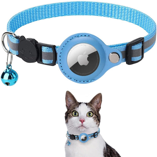 Reflective Airtag Case Collar for Cats and Dogs - Smokey Finds