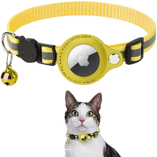 Reflective Airtag Case Collar for Cats and Dogs - Smokey Finds