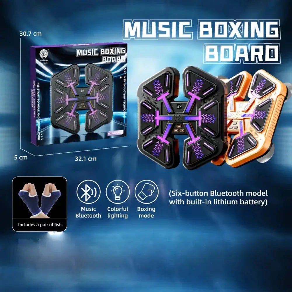 Smart Bluetooth Music Boxing Trainer - Smokey Finds