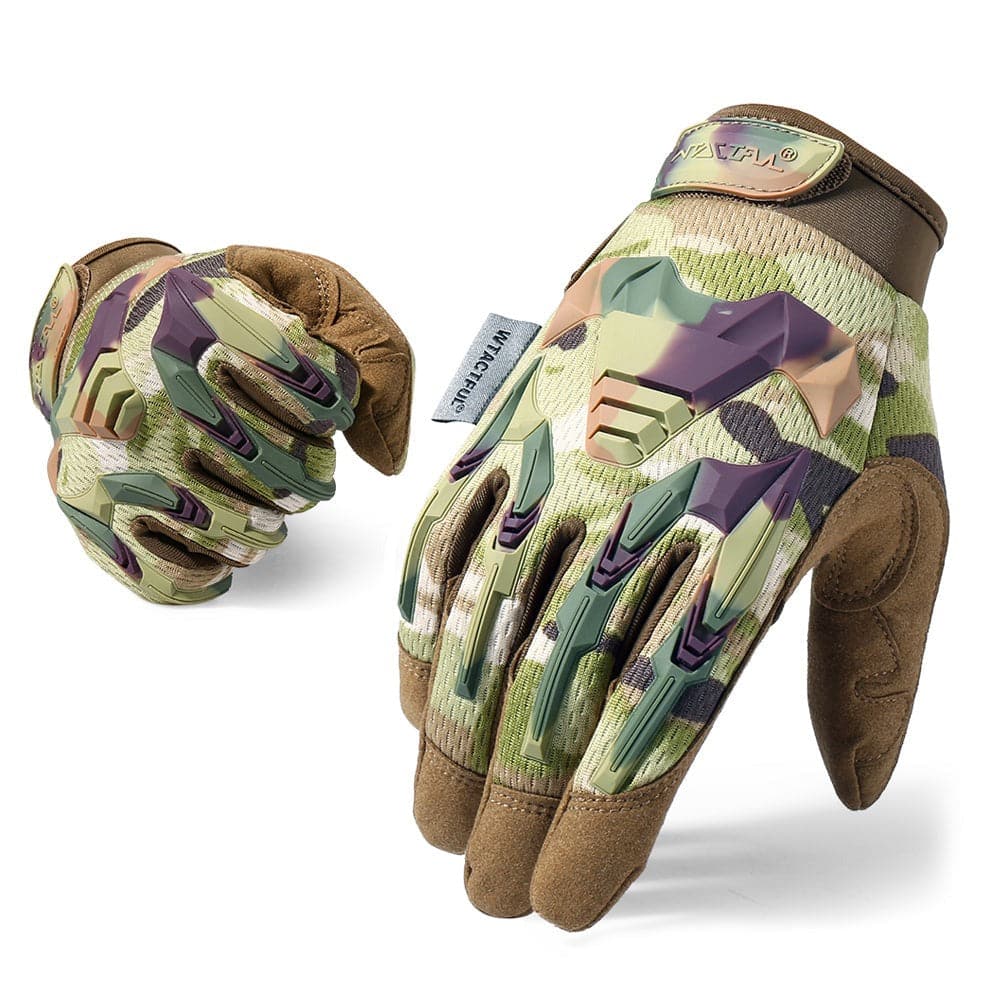 Paintball Bicycle Rubber Protective Anti-Skid Glove - Smokey Finds