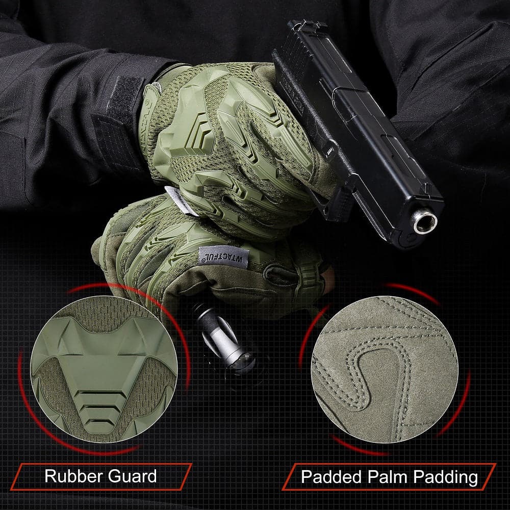 Paintball Bicycle Rubber Protective Anti-Skid Glove - Smokey Finds