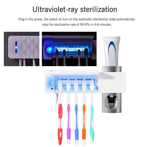 Anti-bacteria UV Automatic Toothbrush Sterilizer - Smokey Finds