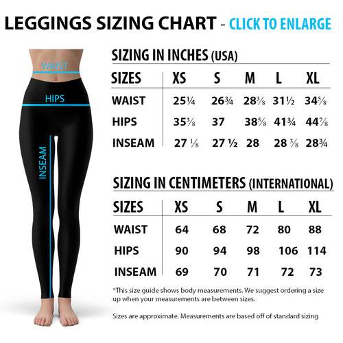 Womens Sports Stripes Black Leggings - Smokey Finds