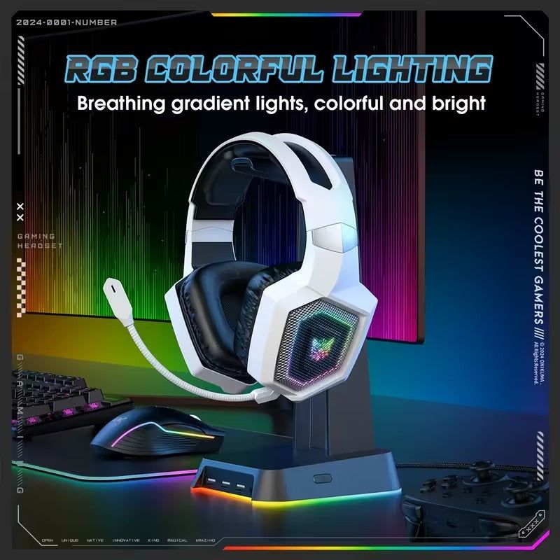 7.1 Surround Sound Wireless Gaming Headset | Tri-Mode, Noise-Canceling Mic