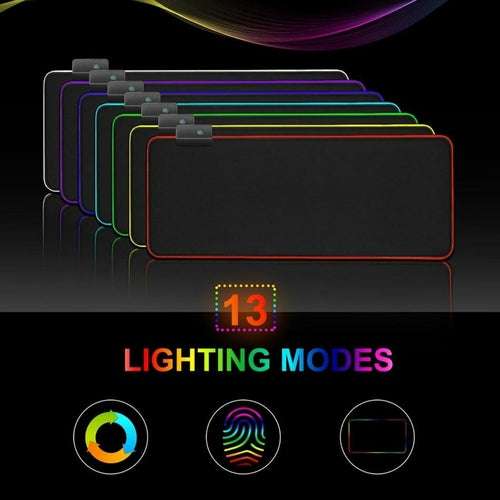 Ninja Dragons RGB Gaming Mouse Pad Large XL - Smokey Finds