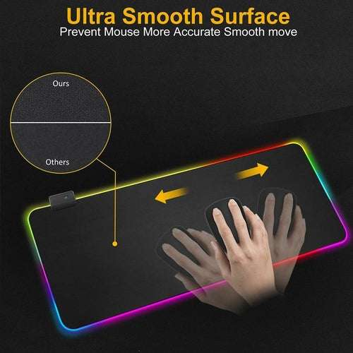Ninja Dragons RGB Gaming Mouse Pad Large XL - Smokey Finds